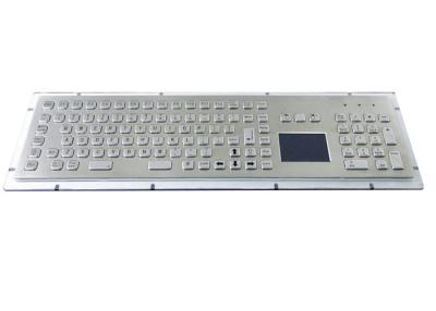 China Waterproof IP65 103 Keys Panel Mount Metal Keyboard With Numeric Keypad for sale