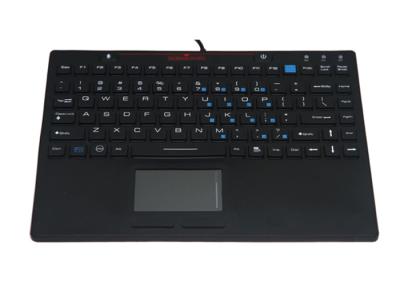 China IP68 chaves do teclado 87 da borracha de silicone do FCC 100mA USB para o ambiente duro à venda