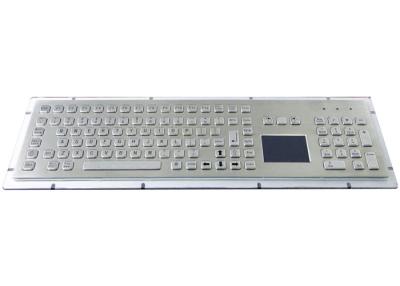 China 20mA Rugged Industrial Keyboard Powder Coated 103 Keys With Full Keys for sale