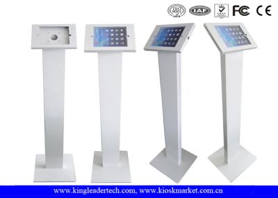 China Freestanding iPad Kiosk Stand Enclosure With Lockable Mechanism Design for sale
