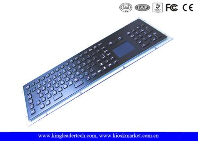 China Dust-proof IP65 Industrial Keyboard With Touchpad Stainless Steel With 103 Keys for sale