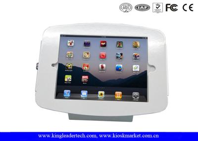 China Cold Rolled Steel Ipad Kiosk Enclosure For Ipad Mini With Wall Mount & Desktop Locking for sale