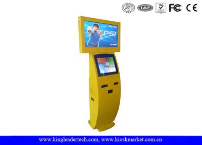 China Built-in Hi-fi Amplified Speakers Touch Screen Kiosk With Stylish And ADA Compliant Design for sale