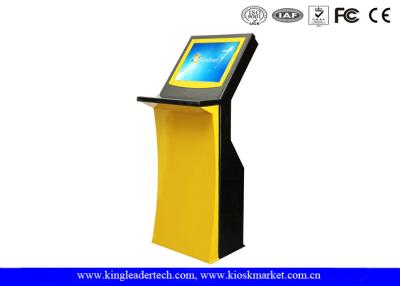China Stylish Self Service Touch Screen Kiosk 19Inch For Airport Information Checking for sale
