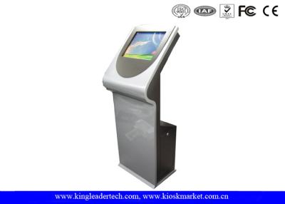 China Moderner Informations-Touch Screen Kiosk 19 Zoll mit SÄGE Touch Screen zu verkaufen