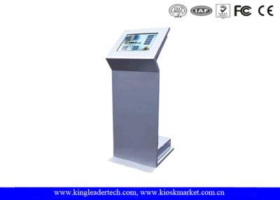 China Super-Slim Free Standing Touch Screen Kiosk In Court House For Information Checking for sale