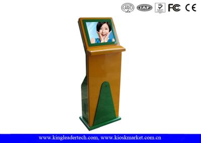 China Interactive Anti-Glare Touch Screen Freestanding Kiosk For University Building Theater Shop for sale