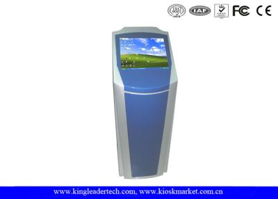 China Wasserdichter Selbstservice-Touch Screen Kiosk-Stand für die Bürogebäude-/Flughafen-Prüfung zu verkaufen