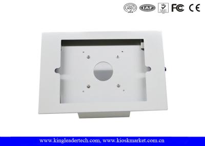 China Powder Coated Rugged Metal Ipad Security Kiosk Desktop / Wall Mounting for sale