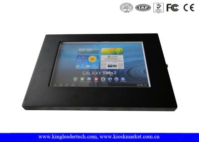 China Android 10.1 Tablet Secure Ipad Enclosure VESA Mounting Holes For Wall Mounting for sale