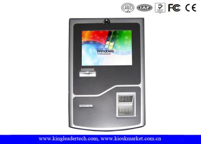 China TFT LCD Display Stylish Wall Mount Kiosk With SAW Touch Screen For Convenience Store for sale