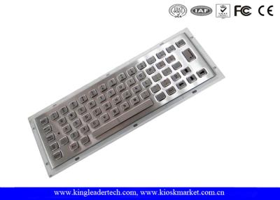 China NEMA4 High Vandal-Proof Industrial Mini Metal Keyboard For Kiosk Applications for sale