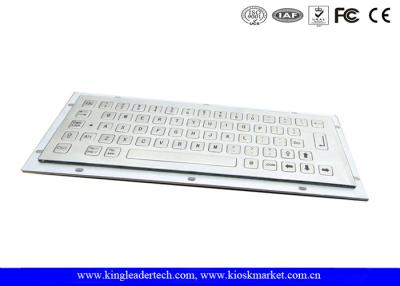 China 64 sleutels Stofdicht Industrieel Minitoetsenbord met de Vlakke Schakelaar van de Koepelsleutels van het Sleutelsmetaal Te koop