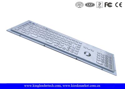 China Industrial Kiosk Computer Metal Keyboard With Panel Mount Function Keys for sale