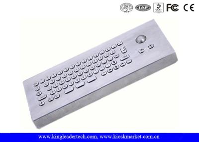 China 66 Keys Waterproof Industrial Desktop Keyboard With Aluminum Alloy Back Panel for sale