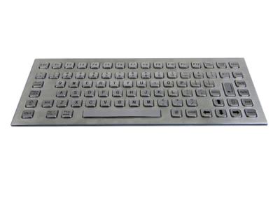 China Stainless Steel 12 Function Keys Panel Mount Keyboard IP65 Vandal Proof For Machine for sale