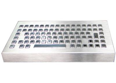 China Metal 12 Function Keys Stainless Steel Keyboard For Industrial Environment for sale