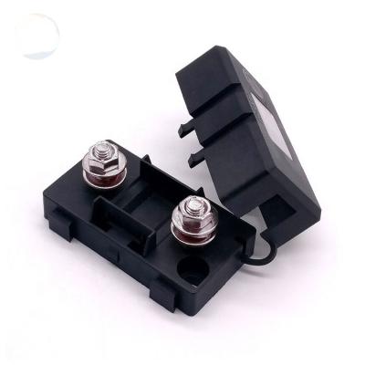 China Bolt Down Automotive Car Auto ANS-H 1 Way Mini AFS ANS MIDI Fuse Box Block Holder For 0498 498 Series Fuses for sale
