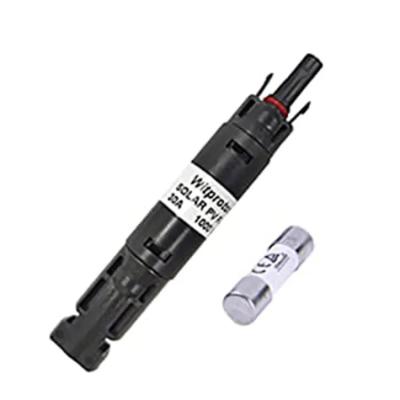 China Solar Fuse Connector Waterproof PV Energy System Inline Fuse 30A 1000V for sale