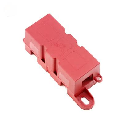 China RED 298 MEGA ANM 32V Car M8 Stud Auto Inline Battery Bolt Down AMG Blade Fuse Block With Cover For Boat for sale