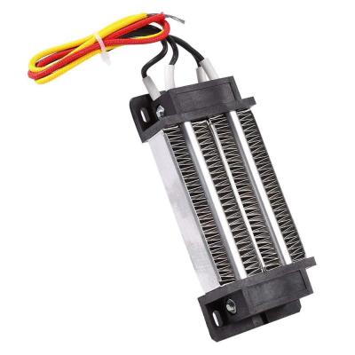 China Elementos de calefacción eléctricos PTC Cerámicos Termostáticos 12V 200W Calentador Calentador de aire aislado 120X50X26mm Hogar en venta