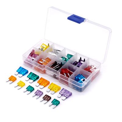 China Micro2 Micro3 Low Profile Mini Medium Blade Car Auto Mini Medium Blade Car Auto Fuse Kit Box for sale