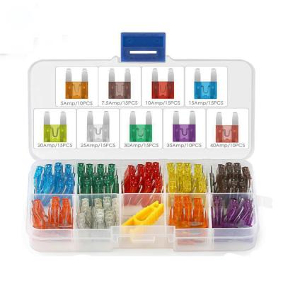 China Micro2 Micro3 Low Profile Mini Medium Blade Car Auto Mini Medium Blade Car Auto Fuse Kit Box for sale
