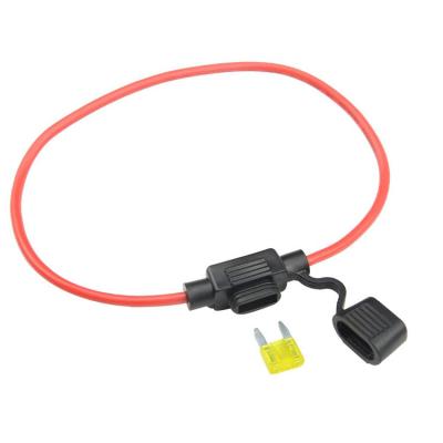 China Waterproof Auto Inline Fuse Holder 30A APM IP67 Mini Car Blade Fuse Holder for sale