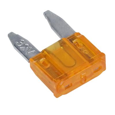 China Plug in Mini Car Fuses 10A ATM Blade Fuse 11mm Standard Blow for sale