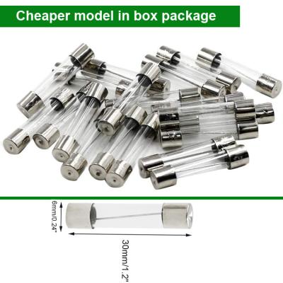 China 6.3x32mm Patronen-Glasrohr-Sicherungen 3AG 250V für Haushaltsgerät zu verkaufen