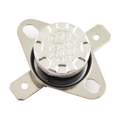 China 4.8mm Bimetal Thermal Protection Switch / Adjustable Thermostat Switch 250V for sale