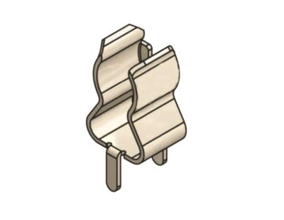 China 0.4mm Thickness 5.2x20mm PCB Mount Fuse Holder 10A Nickel Plated Brass for sale