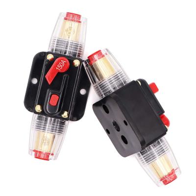 China Overload Protection Fuse Holder Circuit Breaker ABS 150A IP67 Resettable for sale