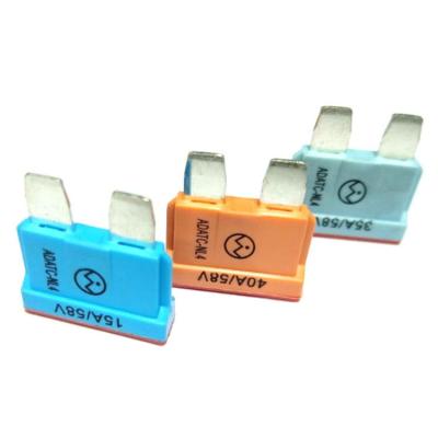 China Nylon ATS Automotive Blade Fuses 58V 40A Middle Blow ISO 8820 for sale