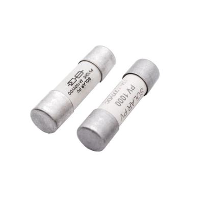 China 1.5 Inch Ceramic Fuse Solar Photovoltic Protection Fuse 5 Amp 1000 Volts DC for sale