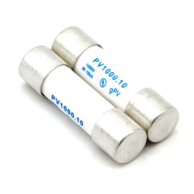 Китай Взрыватель предохранения от Photovoltic керамического взрывателя 1,5 дюймов солнечный 5 Amp 1000 вольт DC продается