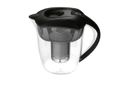 China Eco - friendly Black Alkaline Water Pitcher For Reduce Chlorine for sale