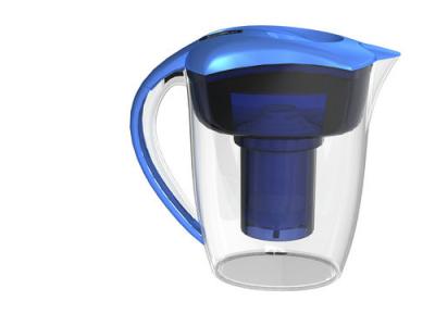 China Blue Nano Energy Alkaline Water Pitcher For Reduce Bacteria for sale