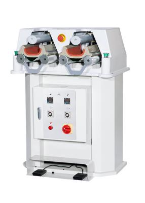 China Two Station Shoe Vamp Lining Laminating Machine Wear Resistant for sale