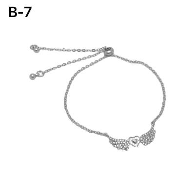 China Copper Alloy Ladies Bracelet Chain Fashion Jewelry Ladies Adjustable Bracelet for sale