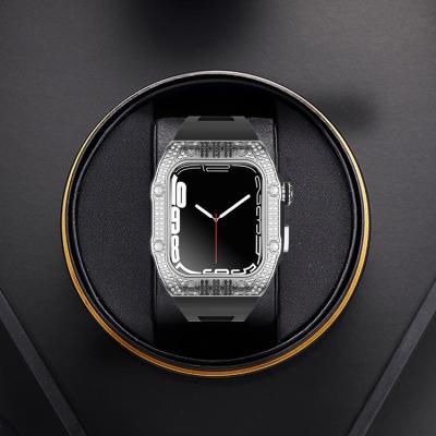 China OEM Apple Watch Case 44mm Apple Watch Ultra Cases com Faixa de Borracha de Silicona à venda