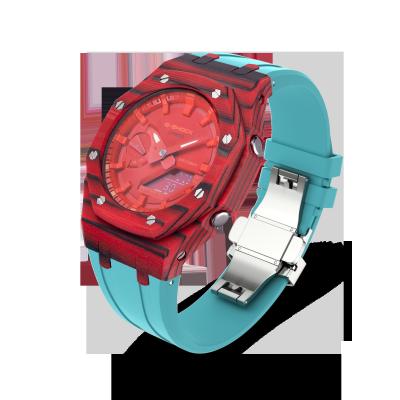 China Stainless Steel G Shock Custom Case 42mm With Fold-Over Clasp for sale