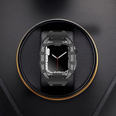 China Shockproof Apple Watch Case With Carbon Fiber And Water Resistance 30 Meters for sale