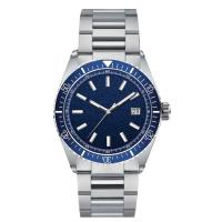 Quality Stainless Steel Mens Automatic Watch Ceramic Bezel Shock Resistant for sale