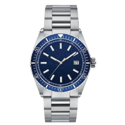 China Stainless Steel Mens Automatic Watch Ceramic Bezel Shock Resistant for sale