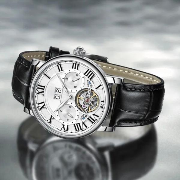 Quality Fashion Waterproof Quartz Watch Automatic Mechanical Movement Men'S Wrist Watch for sale