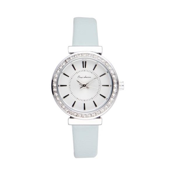 Quality Girls Quartz White Leather Watch Fancy Women Watches Jewelry And Stylish ODM for sale