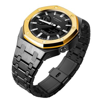 China Caixa de relógio de aço inoxidável Casio Caixa de relógio mecânica personalizada à venda