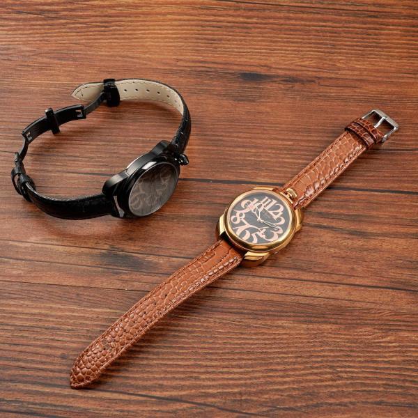 Quality Sophisticated Quartz Leather Watch Water Resistant 23cm Band Length for sale