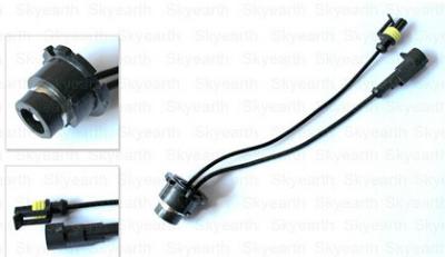 China Original Ballast Adapter D2 Adapter Black Automotive Wire Harness For D2/D4 Series Bulb for sale